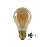 4W, E27, LED Filament āra spuldze "AMBER", ar integrētu krēslas slēdzi, 230LM, 2200K, Lucide, 49042-04-62