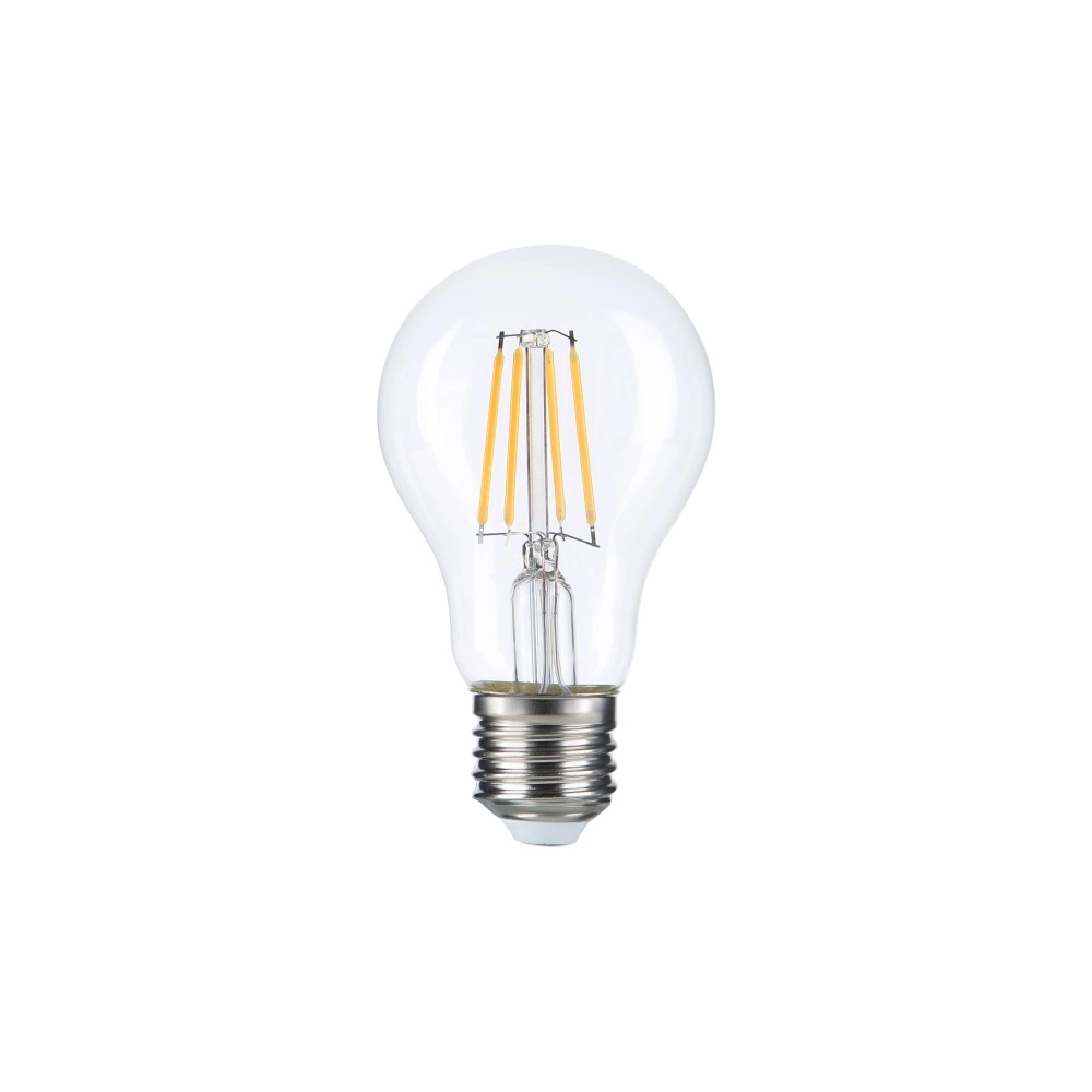 8W E27 A60 Filament LED spuldze  810Lm 2700K, 300°