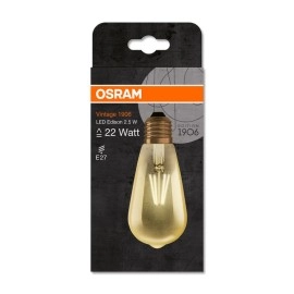 2.5W, E27, Vintage, LED spuldze, ST64, 2400K, Osram Ledvance