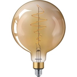 6.5W Retro Vintage G200 E27 Filament dimmējama LED spuldze, 470Lm, 2000K, Philips
