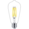 5.9W, E27, ST64, Filament, Philips LED spuldze, 806Lm, 2200-2700K