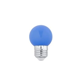 1W E27 G45 LED spuldze, bumbiņas formas, 20 lm, dažādas krāsas - WOJ1179x