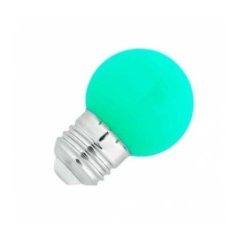 1W E27 G45 LED spuldze, bumbiņas formas, 20 lm, dažādas krāsas - WOJ1179x