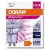 4.3W, GU10, LED spuldze, 2700K, 350lm, 36° - LEDVANCE