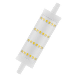 LED R7s spuldze 118mm 13W 2700K 1521lm, nedimmējama, caurspīdīga (LEDVANCE)