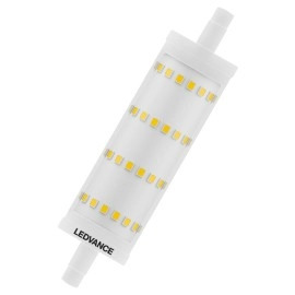 LED R7s spuldze 118mm 13W 2700K 1521lm, nedimmējama, caurspīdīga (LEDVANCE)
