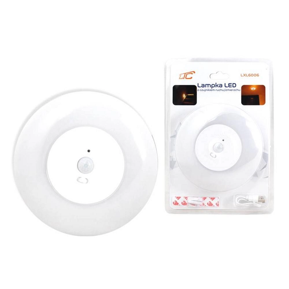 LED lampa HBI-011-A ar PIR kustības sensoru, 2000 mAh (LTC)