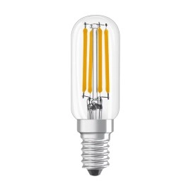 4,2W FILAMENT LED spuldze 2700K, E14, T26, 470 lm, Ledvance