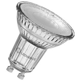 4.3W, GU10, LED spuldze, 2700K, 350lm, 36° - LEDVANCE