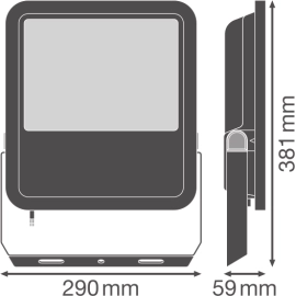 125W LED prožektors 4000K 15000Lm IP65 Ledvance