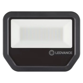 50W LEDVANCE LED prožektors, 3000K, IP65, melns - 4058075421226
