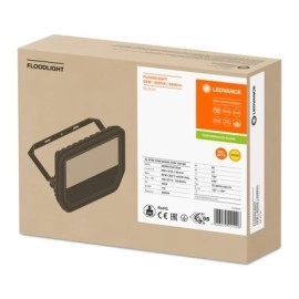 50W LEDVANCE LED prožektors, 3000K, IP65, melns - 4058075421226