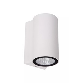 AKRA āra sienas lampa 1 × 6 W Integrated LED 2700K balta (Lucide)