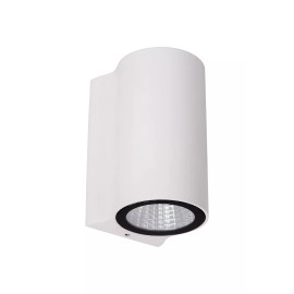 AKRA LED āra sienas lampa 1 × 6 W 2700K balta (Lucide)