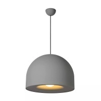 AKRON piekaramā lampa Ø50 cm Premium E27 pelēka (Lucide)