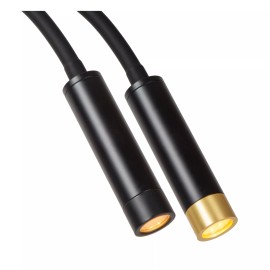 ALEC sienas prožektors 1 x 3 W G9 melns (Lucide)