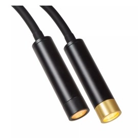 ALEC sienas prožektors 1 x 3 W G9 melns (Lucide)