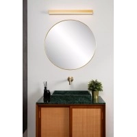 ALEXA vannasistabas sienas LED lampa 1 x 8 W 2700K IP44 matēta zelta/misiņa (Lucide)