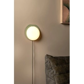 ALINDA galda lampa Ø 20 cm LED 9W 3000K, zaļa (Lucide)