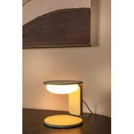 ALINDA galda lampa Ø 20 cm LED 9W 3000K, zaļa (Lucide)