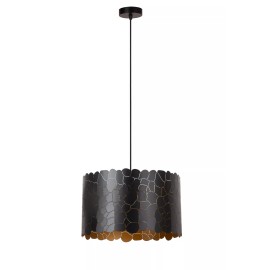 ALMELO piekarama lampa Ø40 cm 1xE27 melna (Lucide)