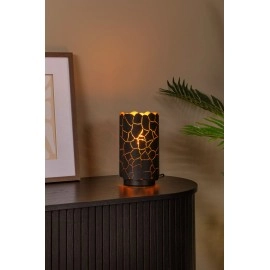 ALMELO galda lampa Ø15 cm 1xE27 melna (Lucide)