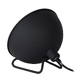 ALVARO galda lampa Ø20 cm 1×E14 melna/zeltīta (Lucide)