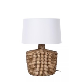 AMBALA galda lampa E27 dabīga (Lucide)