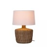 AMBALA galda lampa E27 dabīga (Lucide)