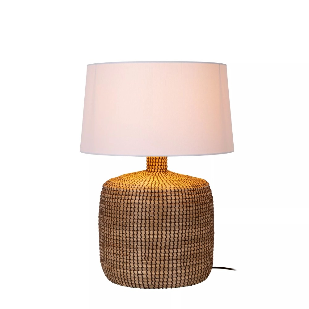 AMBALA galda lampa E27 dabīga (Lucide)