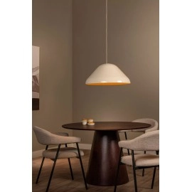 ANDRES piekaramā lampa Ø 56 cm, 1xE27, krēmkrāsas (Lucide)