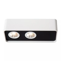 ANGULAR griestu prožektors LED 2 x 5W 2700K balts (Lucide)
