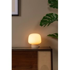 ANSTON galda lampa 28x28 cm 1xE14 opāla (Lucide)