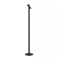 ANTRIM uzlādējama stāvlampa lasīšanai LED 1x2,2 W 2700 K melna (Lucide)