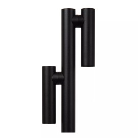 ANTRIM uzlādējama stāvlampa lasīšanai LED 2x2,2 W 2700 K melna (Lucide)