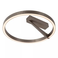 APPLAUSE griestu lampa Ø40 LED dimmējama CCT 1x26W pelēka dzelzs (Lucide)