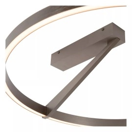 APPLAUSE griestu lampa Ø60 LED dimmējama CCT 1x40W pelēka dzelzs (Lucide)