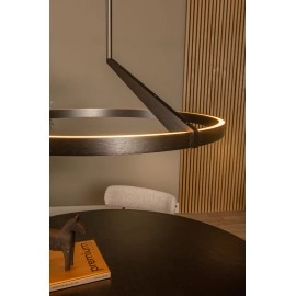 APPLAUSE piekaramā lampa Ø60 LED dimmējama CCT 1x32W pelēka dzelzs (Lucide)