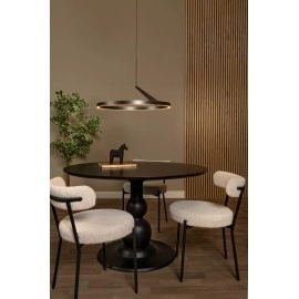 APPLAUSE piekaramā lampa Ø60 LED dimmējama CCT 1x32W pelēka dzelzs (Lucide)