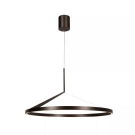 APPLAUSE piekaramā lampa Ø80 LED dimmējama CCT 1x50W pelēka dzelzs (Lucide)