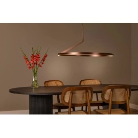 APPLAUSE piekaramā lampa Ø80 LED dimmējama CCT 1x50W kafijas brūna (Lucide)