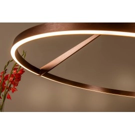 APPLAUSE piekaramā lampa Ø80 LED dimmējama CCT 1x50W kafijas brūna (Lucide)