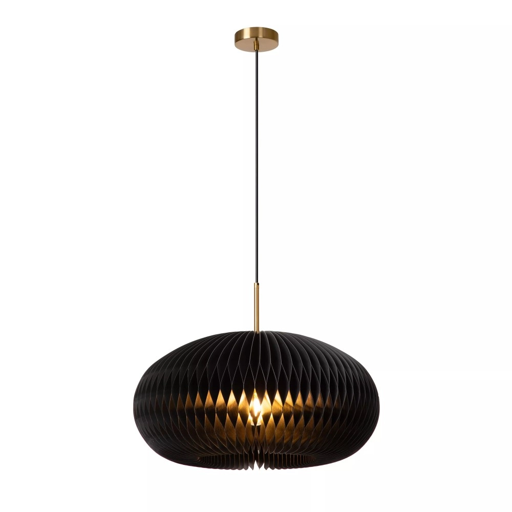 ARMONI piekaramā lampa Ø52 cm E27 melna (Lucide)