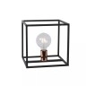 ARTHUR galda lampa 26x26 cm 1xE27 melna (Lucide)