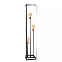 ARTHUR stāvlampa 141x26 cm 3xE27 melna (Lucide)