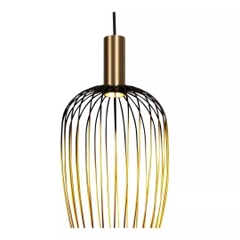 AURELIE piekaramā lampa Ø30 cm 1 x GU10 MR11 zelta (Lucide)