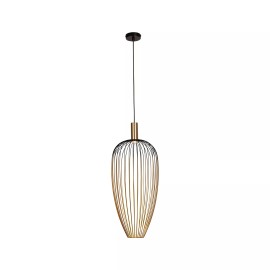 AURELIE piekaramā lampa Ø30 cm 1 x GU10 MR11 zelta (Lucide)