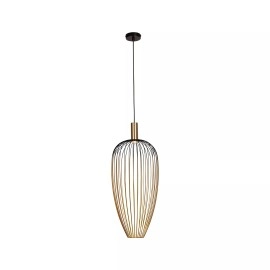 AURELIE piekaramā lampa Ø30 cm 1 x GU10 MR11 zelta (Lucide)