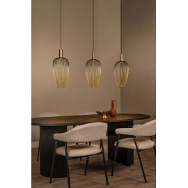 AURELIE piekaramā lampa 3 x GU10 MR11 zelta (Lucide)