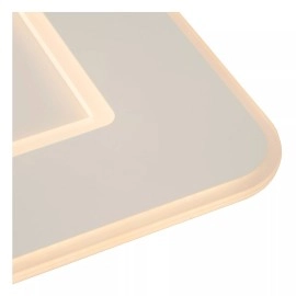 AXELLE kvadrātveida LED griestu lampa 24 W 2700 K balta (Lucide)